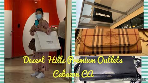 burberry bags cabazon|desert hills outlets cabazon.